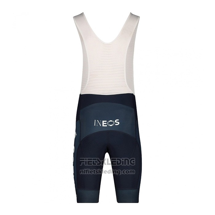 2022 Fietskleding Ineos Grenadiers Rood Blauw Korte Mouwen en Koersbroek